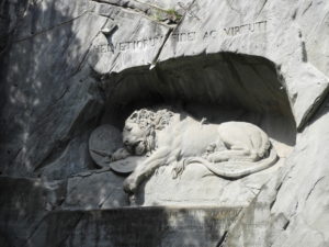 Lion Monument, Lucerne, Switzerland